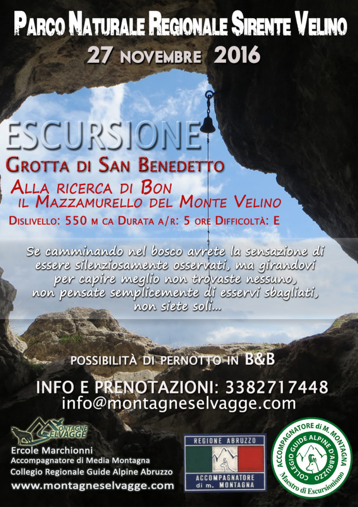 grotta di San Benedetto, Monte Velino