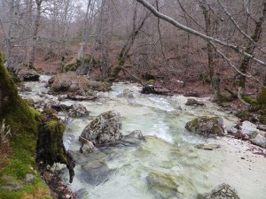 la camosciara in inverno