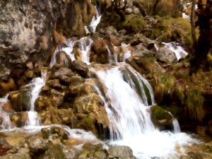 ....la cascata del cancello del drago